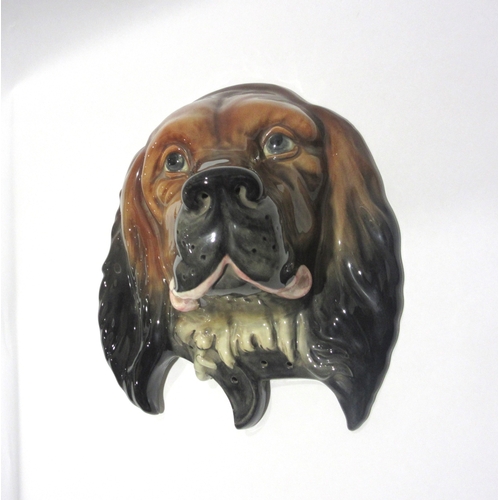 1814 - A Beswick Dog plaque - Red Setter model no. 668