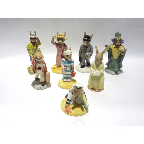 1817 - Eight Royal Doulton Bunnykins figures - 