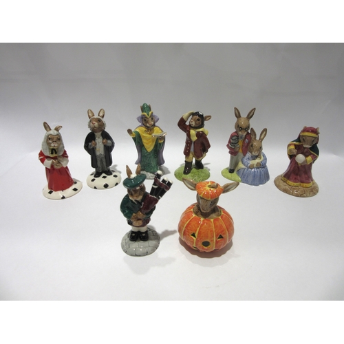 1821 - Eight Royal Doulton Bunnykins figures - 