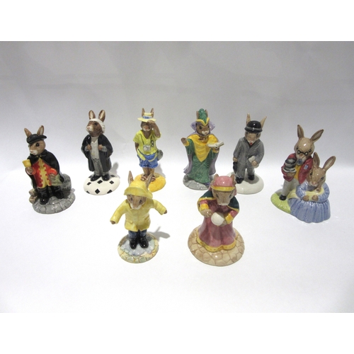 1822 - Eight Royal Doulton Bunnykins figures - 