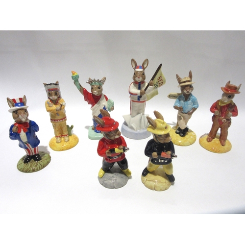 1825 - Eight Royal Doulton Bunnykins figures - 