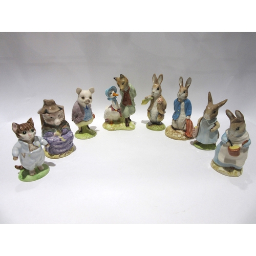 1835 - Eight Beswick Beatrix Potter figures _ 