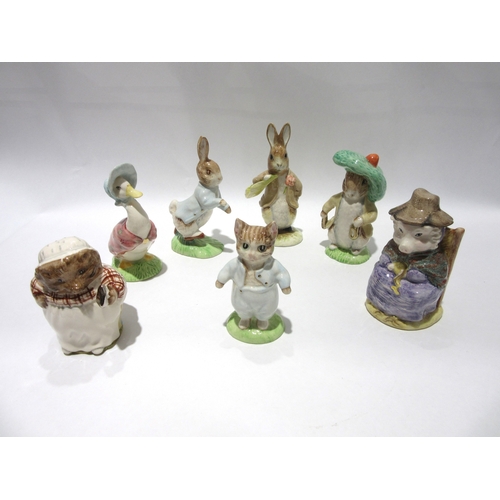 1843 - Seven Beswick Beatrix Potter figures - 