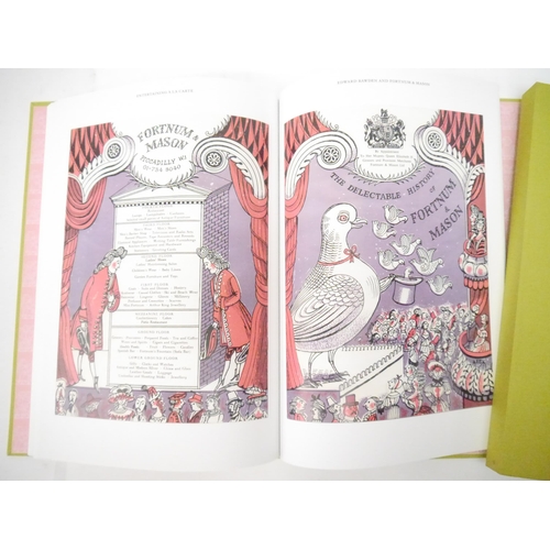 9002 - Edward Bawden. Peyton Skipwith: 'Entertaining À La Carte. Edward Bawden and Fortnum & Mason', Norwic... 