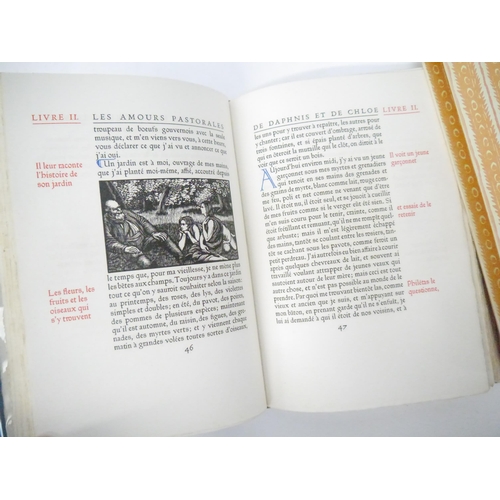 9006 - Ashendene Press. Gwendolen Raverat (ill.); Longus: 'Les Amours Pastorales de Daphnis et Chloe. Tradu... 