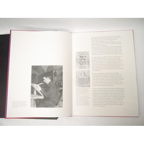 9025 - Edward Johnston. Colin Banks: 'London's handwriting. The development of Edward Johnston's Undergroun... 