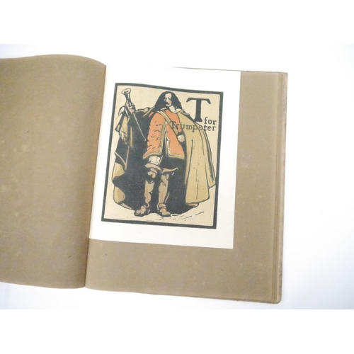 9026 - William Nicholson: 'An Alphabet', London, William Heinemann, 1898, 1st trade edition, unusual issue,... 