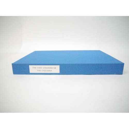 9019 - Old School Press. John Sutcliffe: 'The Lost Colours of the Cyclades.', Seaton, The Old School Press,... 