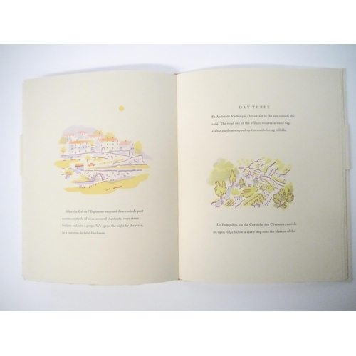 9031 - Whittington Press. Peter Allen: 'Travels in the Cévennes, by Peter Allen, with pochoir illustrations... 