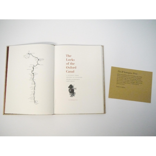 9033 - Whittington Press. John Craig: 'The Locks of the Oxford Canal, a journey from Oxford to Coventry wit... 