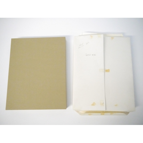 9041 - Rampant Lions Press. Sebastian Carter: 'A Printer's Dozen. Eleven Spreads from Unrealized Books Desi... 