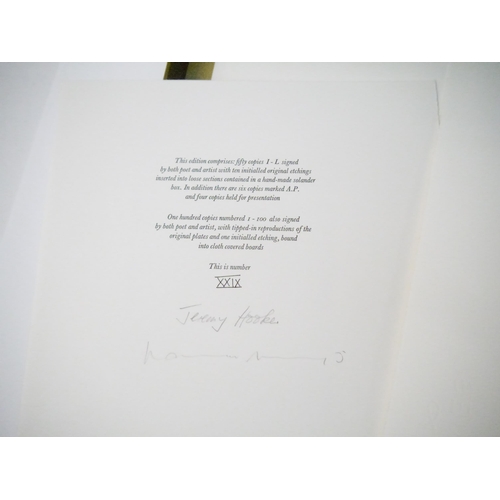 9043 - Norman Ackroyd (ill.); Jeremy Hooker: 'Itchen Water. Poems by Jeremy Hooker and Etchings by Norman A... 