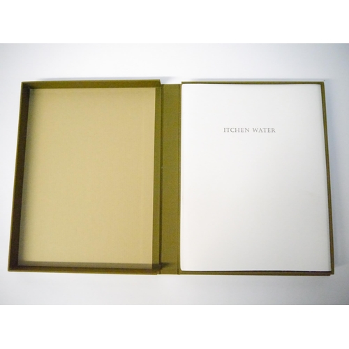 9043 - Norman Ackroyd (ill.); Jeremy Hooker: 'Itchen Water. Poems by Jeremy Hooker and Etchings by Norman A... 