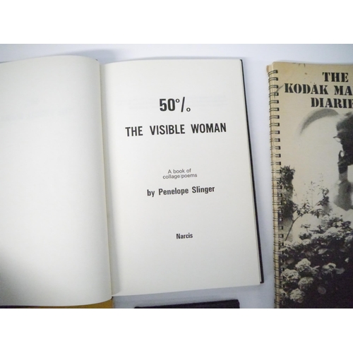 9045 - A collection of 19 books and booklets avant garde photography, art, poetry, literature etc, includin... 