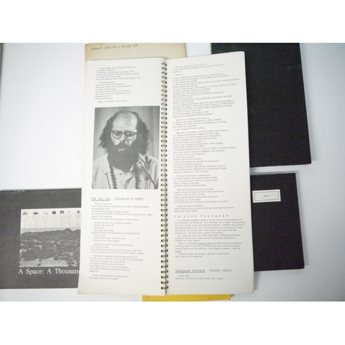 9045 - A collection of 19 books and booklets avant garde photography, art, poetry, literature etc, includin... 
