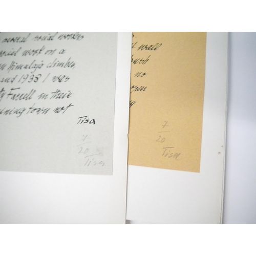 9046 - Tisa von der Schulenburg (1903-2001), a collection of 13 lithograph prints, being memoirs of County ... 