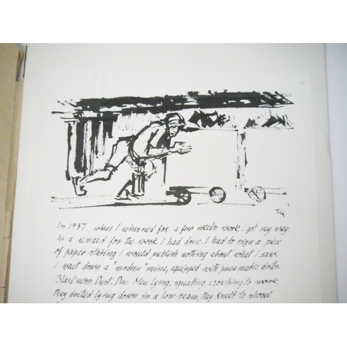 9046 - Tisa von der Schulenburg (1903-2001), a collection of 13 lithograph prints, being memoirs of County ... 