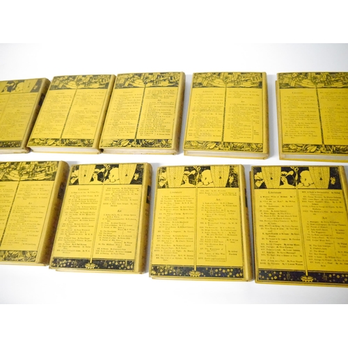 9049 - Aubrey Beardsley; Henry Harland et al: 'The Yellow Book: An Illustrated Quarterly [Complete in 13 Vo... 