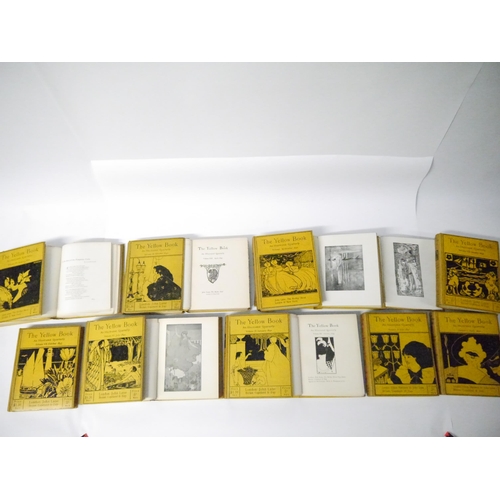 9049 - Aubrey Beardsley; Henry Harland et al: 'The Yellow Book: An Illustrated Quarterly [Complete in 13 Vo... 