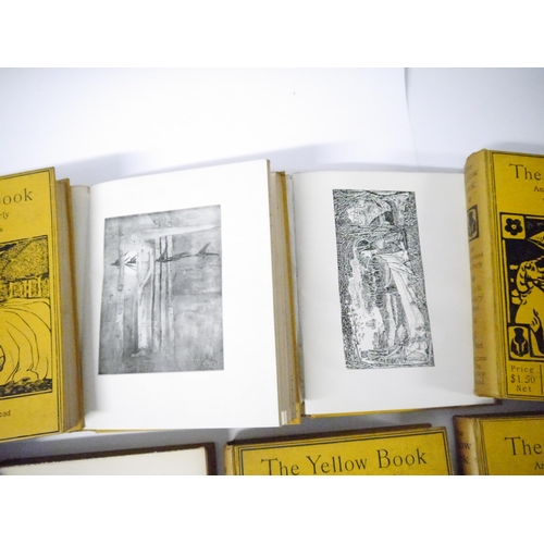 9049 - Aubrey Beardsley; Henry Harland et al: 'The Yellow Book: An Illustrated Quarterly [Complete in 13 Vo... 