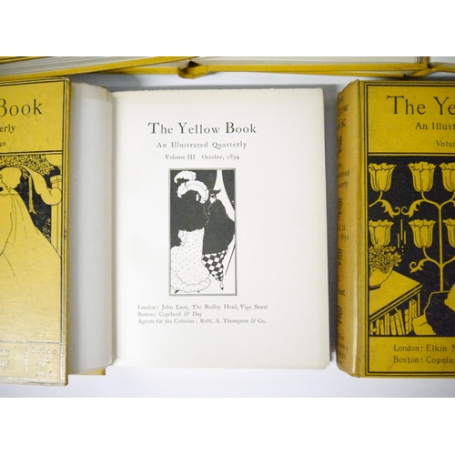 9049 - Aubrey Beardsley; Henry Harland et al: 'The Yellow Book: An Illustrated Quarterly [Complete in 13 Vo... 