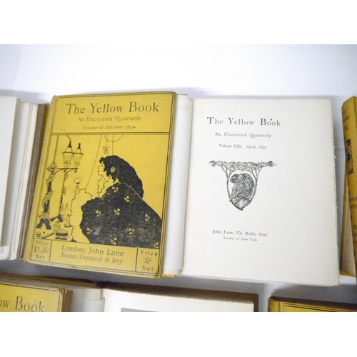 9049 - Aubrey Beardsley; Henry Harland et al: 'The Yellow Book: An Illustrated Quarterly [Complete in 13 Vo... 