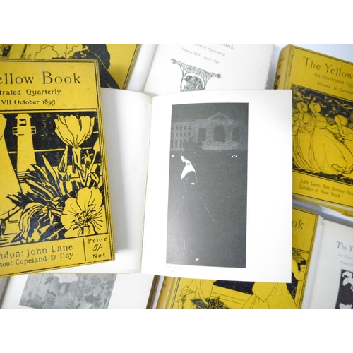 9049 - Aubrey Beardsley; Henry Harland et al: 'The Yellow Book: An Illustrated Quarterly [Complete in 13 Vo... 