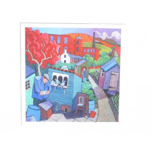 4048 - CHRIS CYPRUS (b.1971) A framed and glazed limited edition print titled 'Secret Garden'. Pencil signe... 