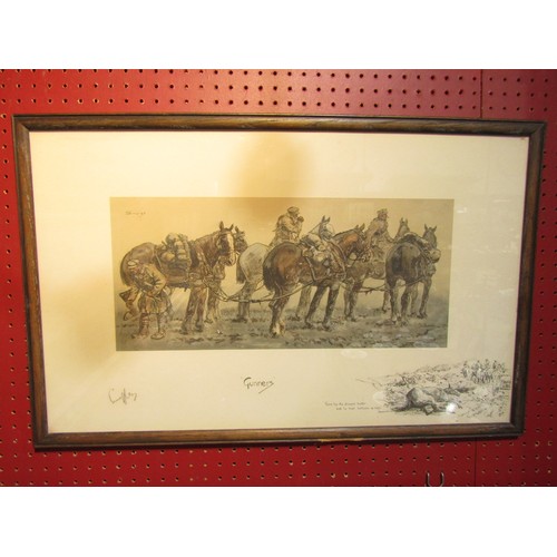4040 - Three early 20th Century Snaffles prints of horses, framed and glazed (3)