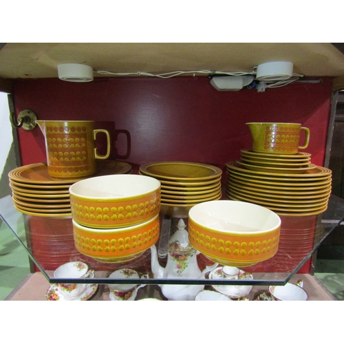 4004 - A selection of Hornsea 'Saffron' pattern table wares