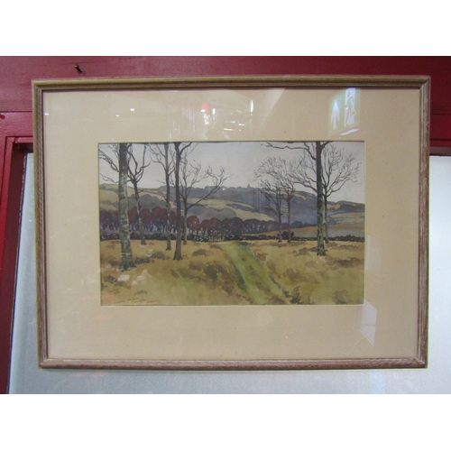 4020 - HENRY POTTER STEVENS (1875-1965): Two watercolours depicting trees 