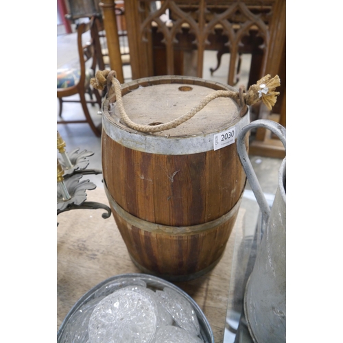 2030 - A pine barrel