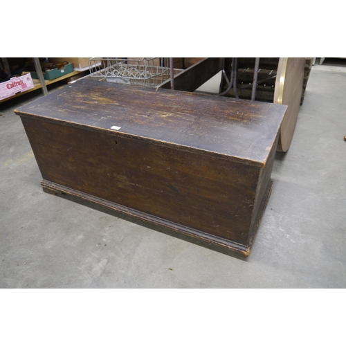 2057 - A 19th Century scumble painted blanket box