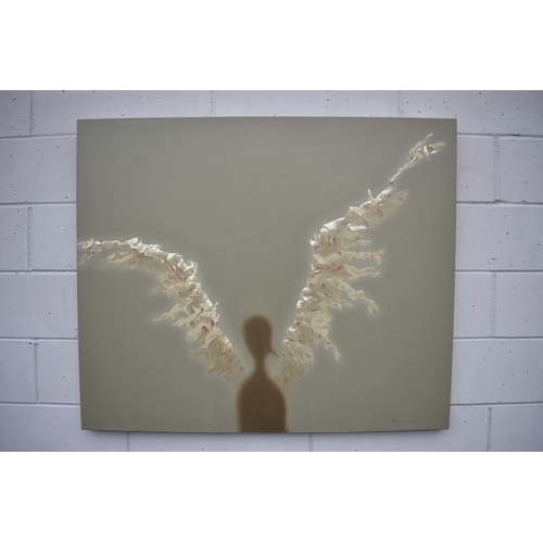 5006 - HUANG SIMAO (b.1967) Jingdezhen (China) Contemporary Artist: An oil painting from the 