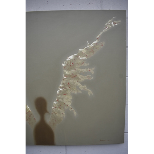 5006 - HUANG SIMAO (b.1967) Jingdezhen (China) Contemporary Artist: An oil painting from the 