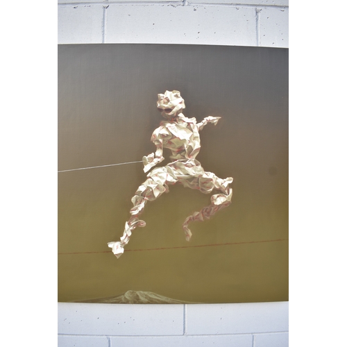 5009 - HUANG SIMAO (b.1967) Jingdezhen (China) Contemporary Artist: An oil painting from the 