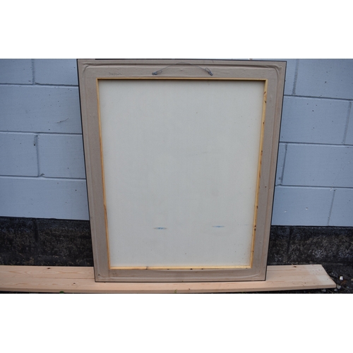 5017 - KARUNA PANUMES (b. 1967) Thai Contemporary Artist: Self-portrait executed in oils on canvas, in meti... 