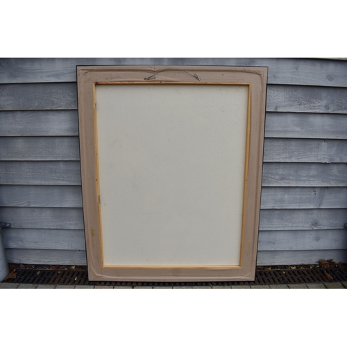 5033 - KARUNA PANUMES (b. 1967) Thai Contemporary Artist: Self-portrait executed in oils on canvas, in meti... 