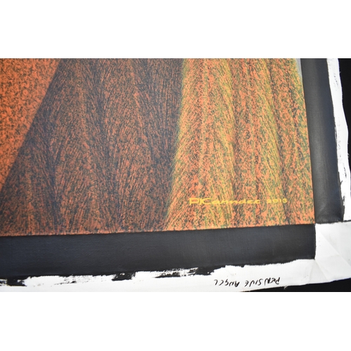 5039 - PAIROJ KARNDEE Thai Contemporary Artist: Portrait female in Angel form, titled 