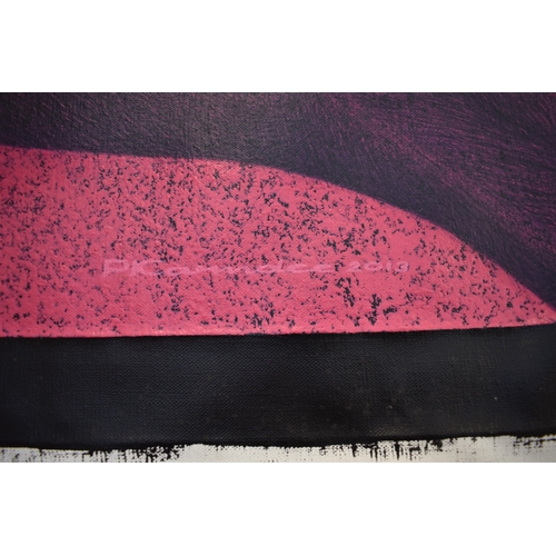 5046 - PAIROJ KARNDEE Thai Contemporary Artist: Portrait female in Angel form, titled 