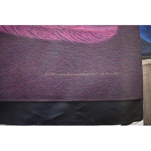 5048 - PAIROJ KARNDEE Thai Contemporary Artist: Portrait female in Angel form, titled 