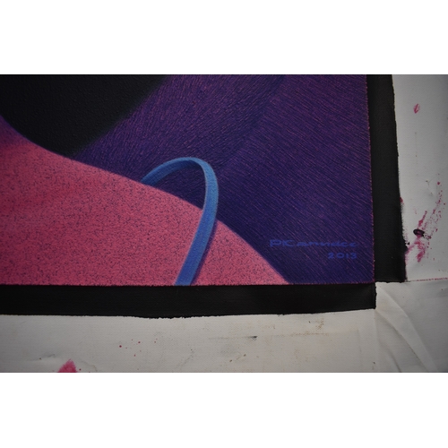 5050 - PAIROJ KARNDEE Thai Contemporary Artist: Portrait female in Angel form, titled 