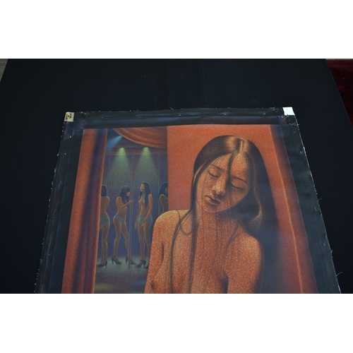 5051 - PAIROJ KARNDEE Thai Contemporary Artist: Female portrait, titled 