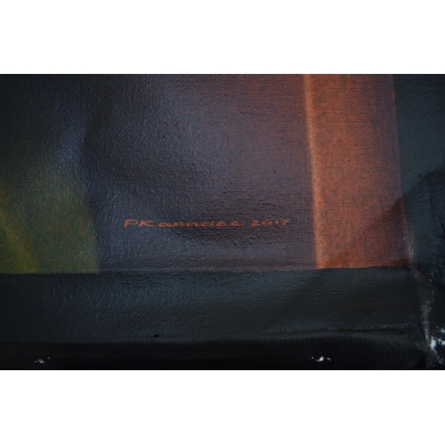 5051 - PAIROJ KARNDEE Thai Contemporary Artist: Female portrait, titled 