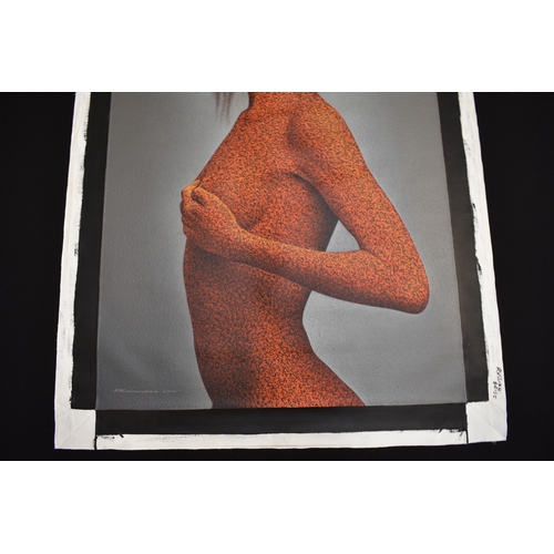 5053 - PAIROJ KARNDEE Thai Contemporary Artist: Female portrait, titled 