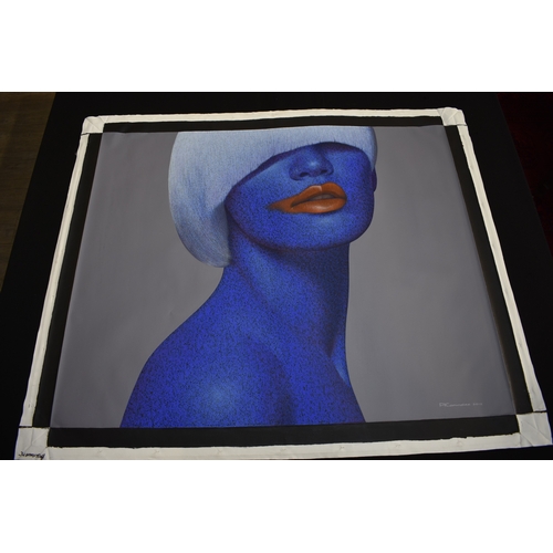 5056 - PAIROJ KARNDEE Thai Contemporary Artist: Female portrait, titled 