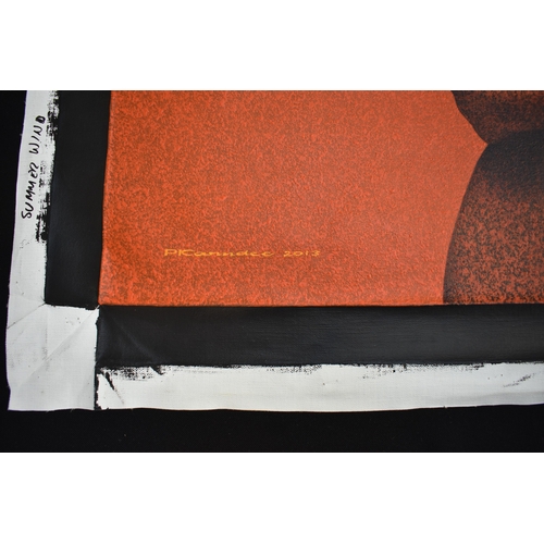 5058 - PAIROJ KARNDEE Thai Contemporary Artist: Female portrait, titled 