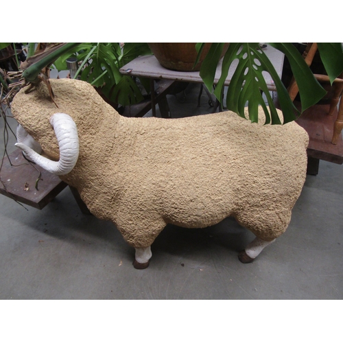 2032 - A life size merino Ram