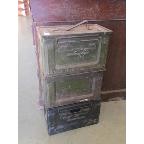 2005 - Three ammunition boxes