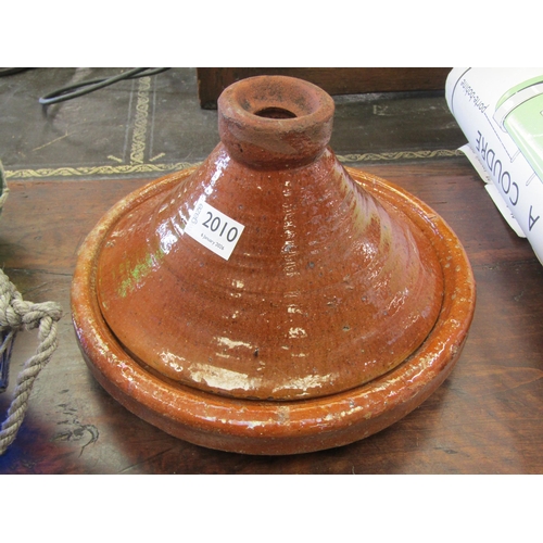 2010 - A French terracotta tagine